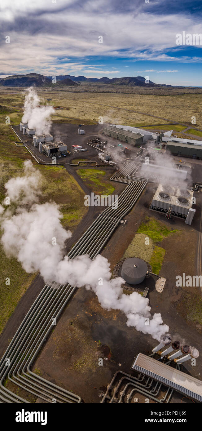 Hellisheidi Geothermal Power Plant, Iceland Stock Photo - Alamy
