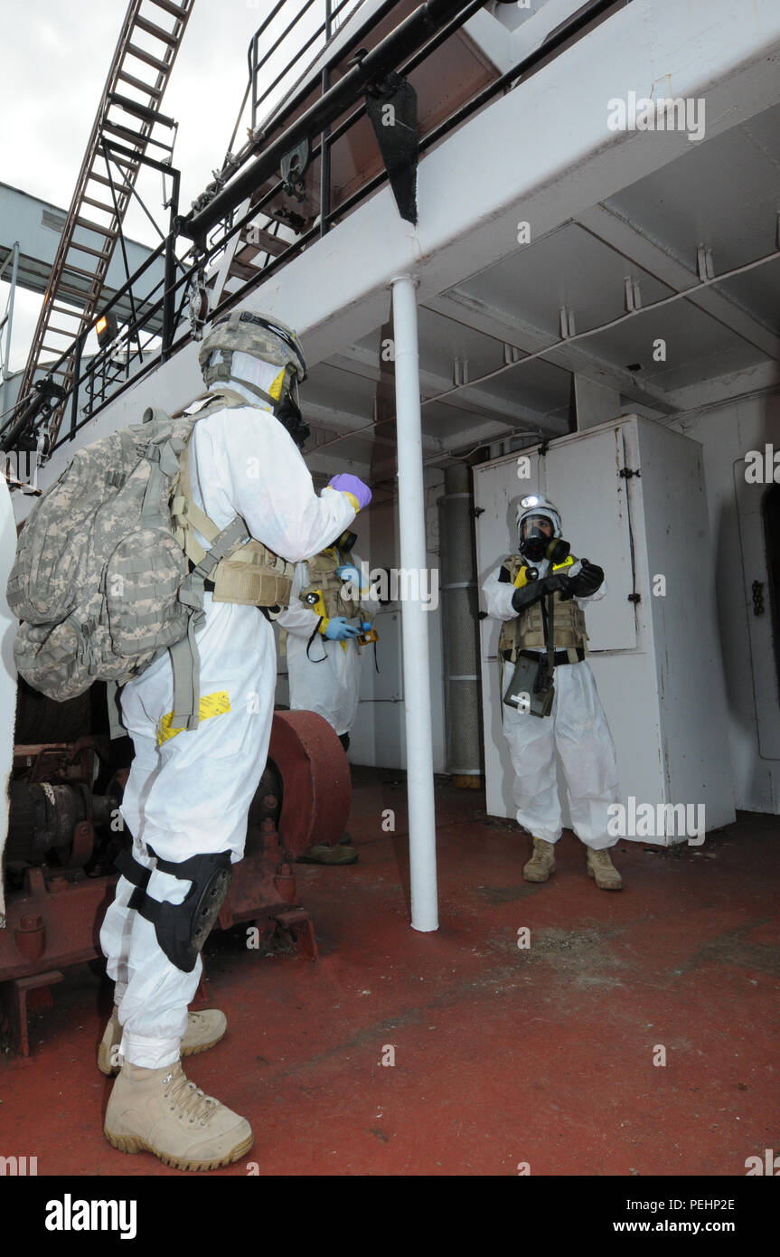 The 55th Civil Support Team (CST) members, Minnesota National Guard