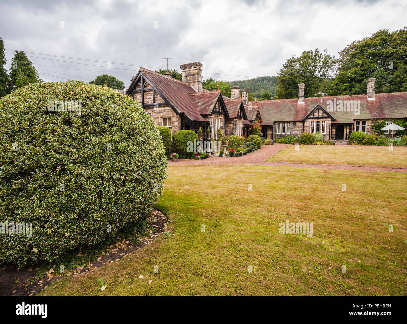 Armstrong Cottages,Rothbury,England,UK Stock Photo Alamy