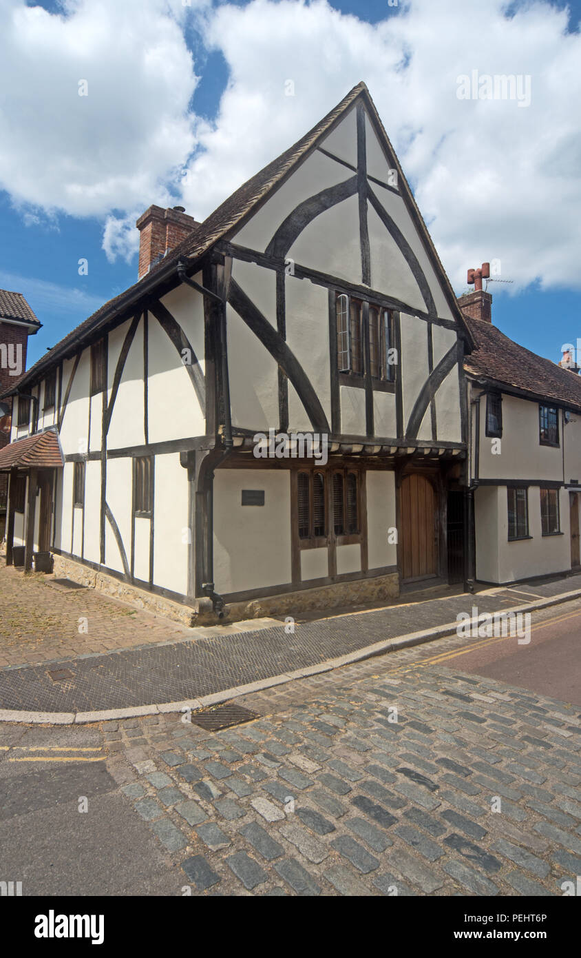 West Malling Kent Cottage Stock Photo Alamy