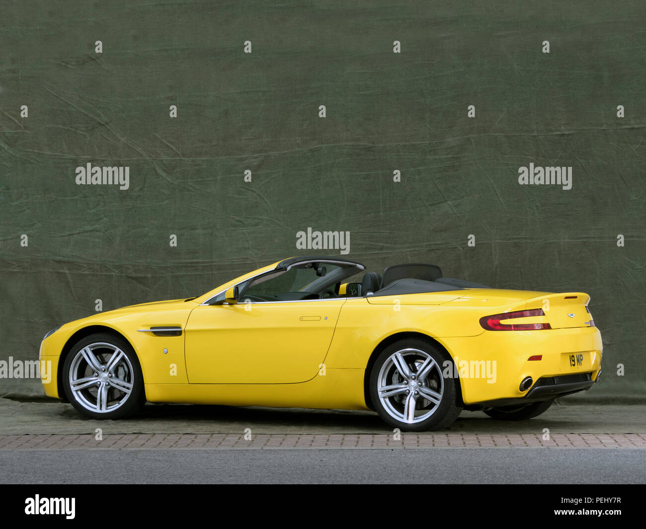 2008 Aston Martin vantage convertible Stock Photo