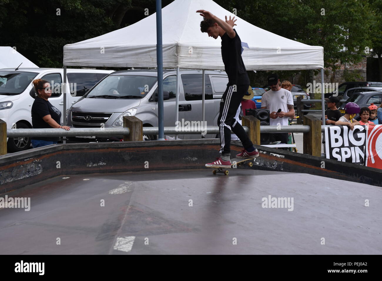 Skate Jam Skate park competition Stock Photo Alamy