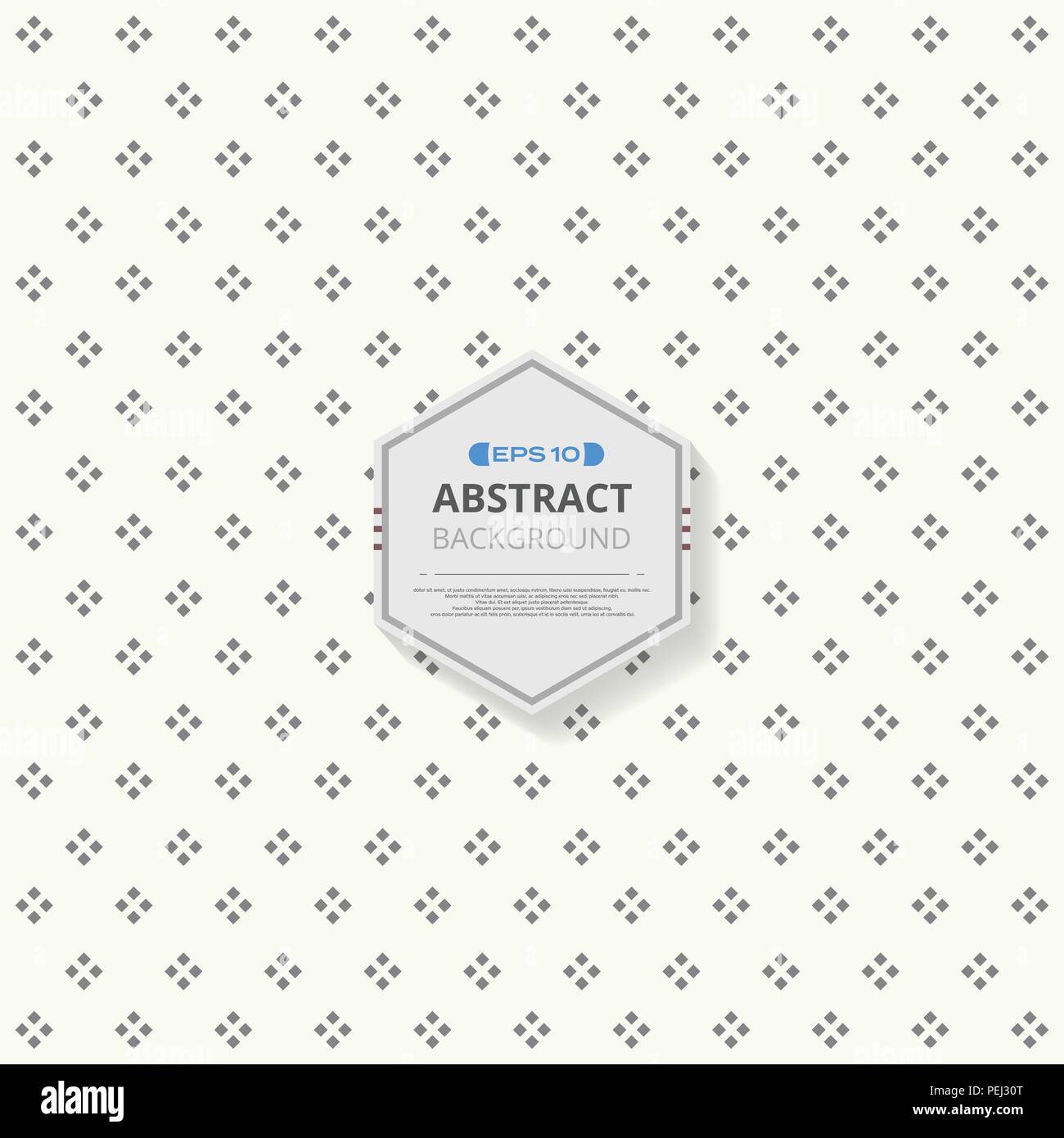 Abstract of square pattern in geometric background, illustration vector ...