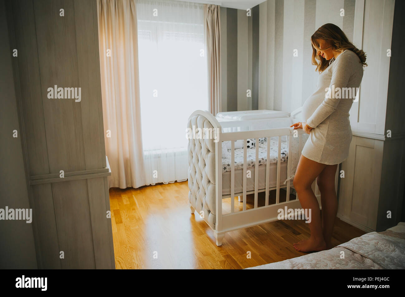 baby crib set up