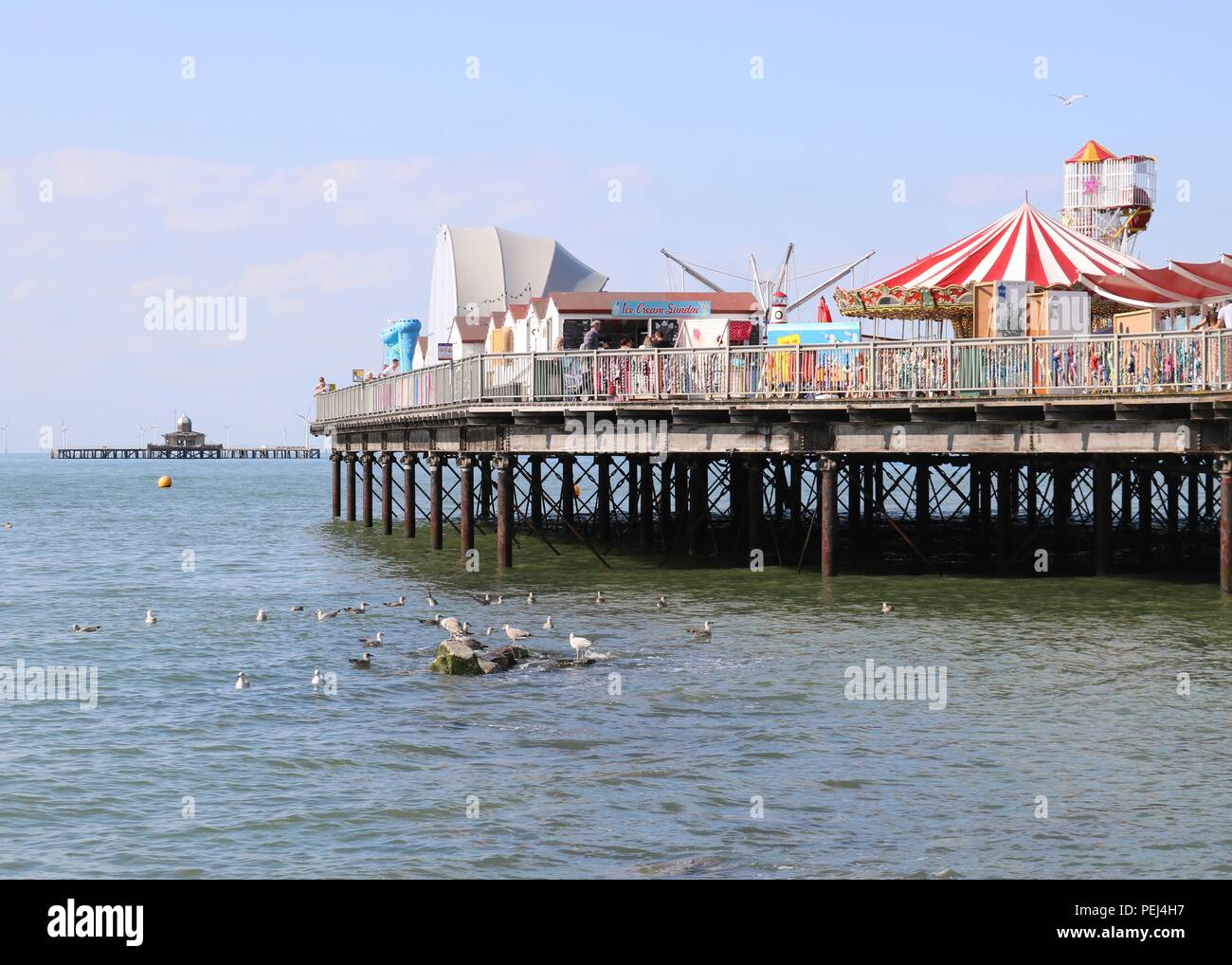 Herne Bay Pier , Kent Stock Photo Alamy