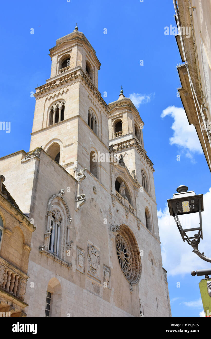 Italy, Puglia region, Altamura, Cathedral of Santa Maria Assunta ...