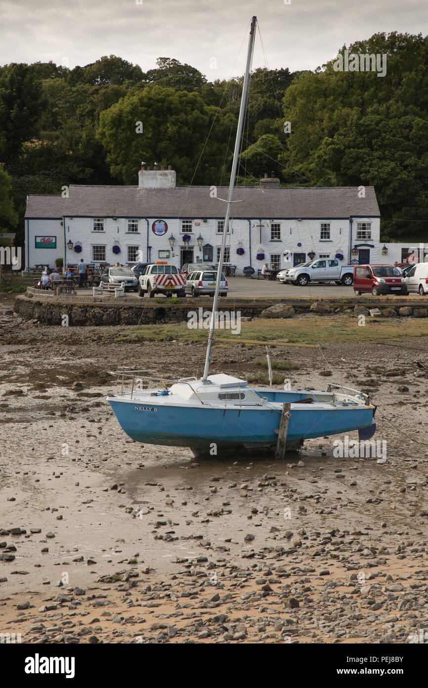 Red Wharf Bay Anglesey Stock Photo Alamy