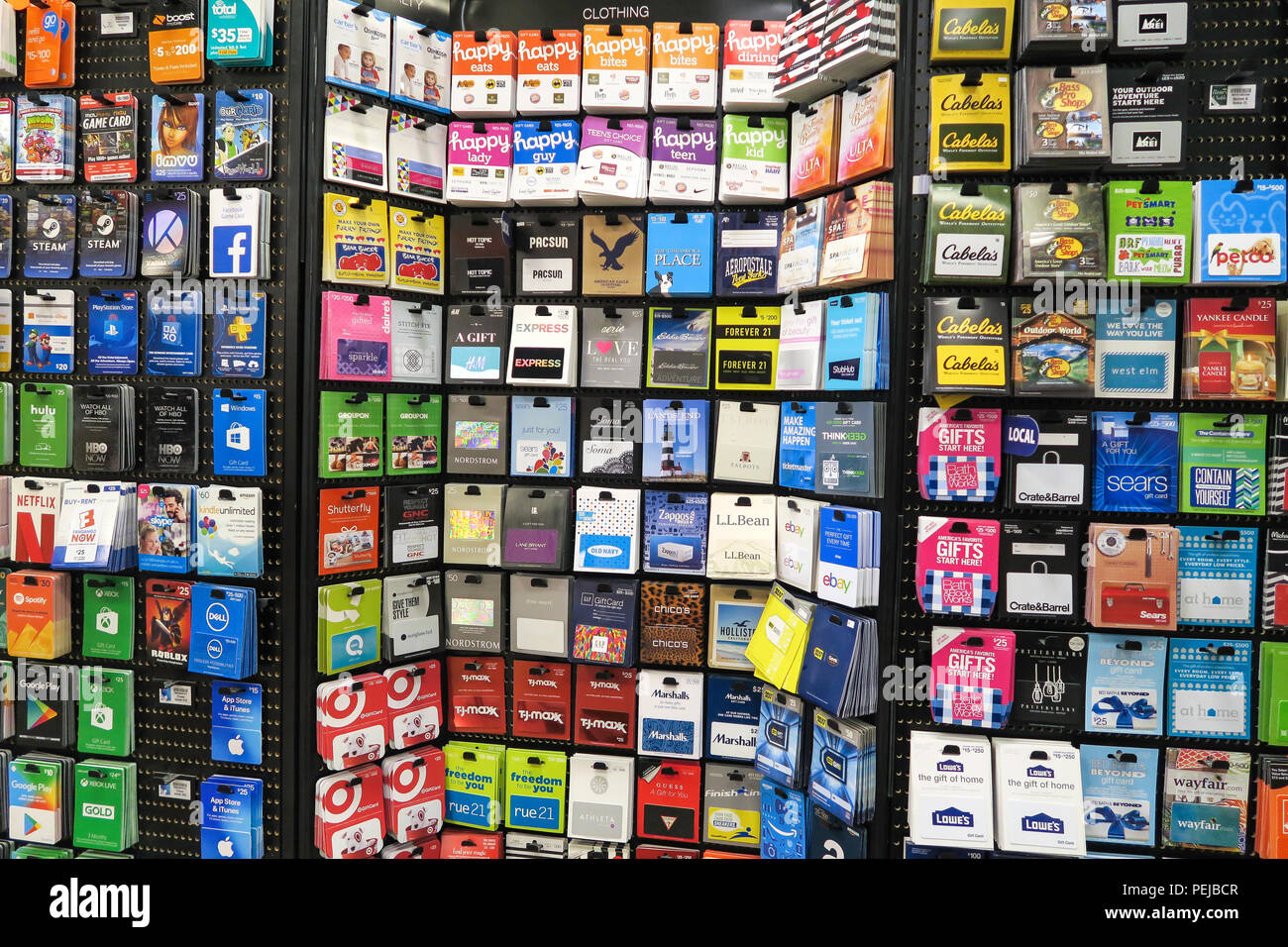 prepaid gift cards at smiths food and drug store now owned by kroger company is a prominent regional supermarket chain great falls montana usa PEJBCR