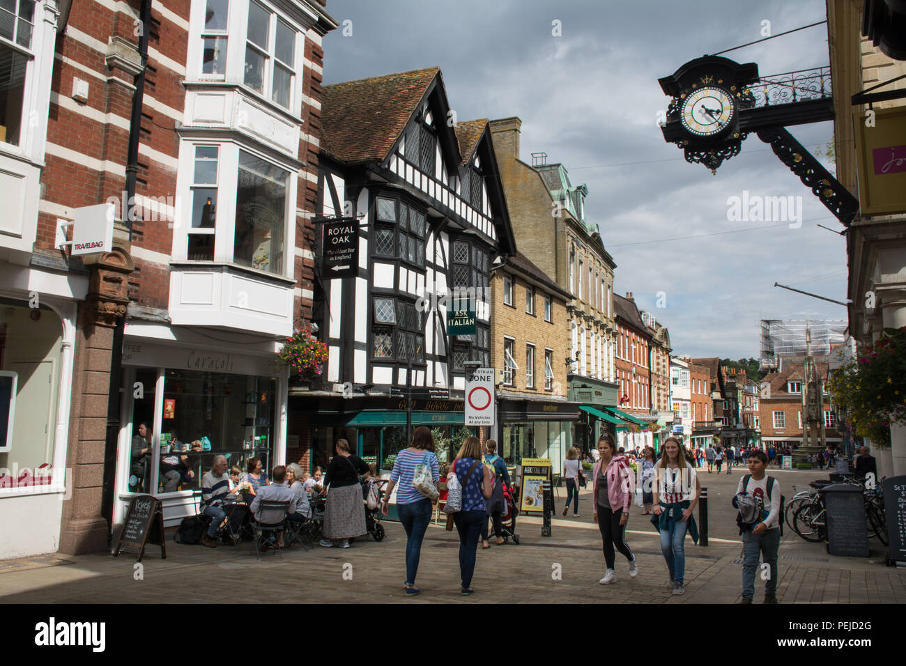 Winchester high street hi-res stock photography and images - Alamy
