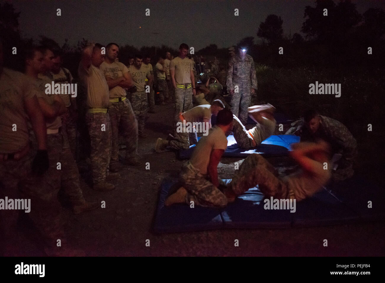 Then performed pushups hi-res stock photography and images - Alamy