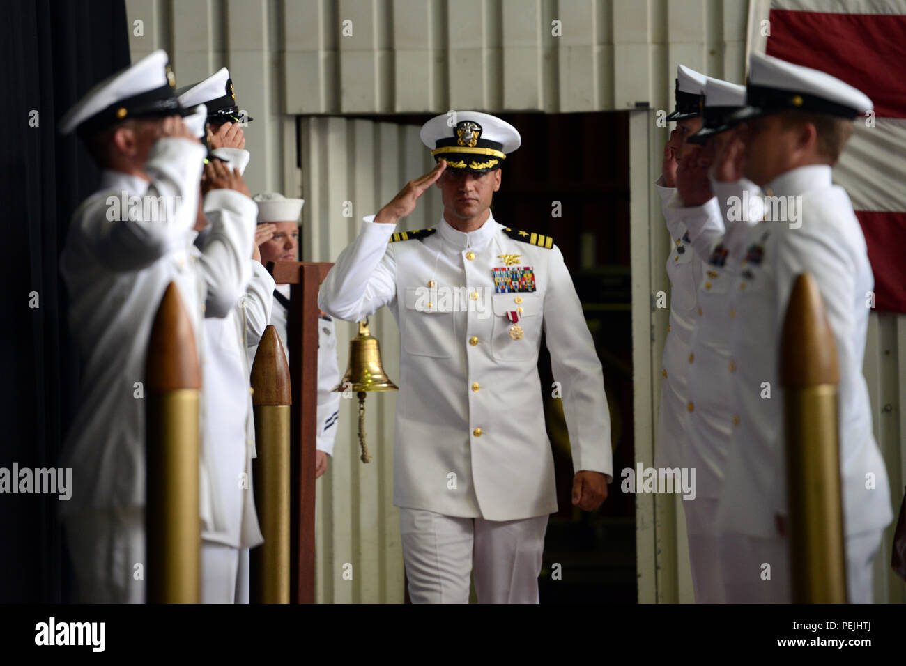 United States Naval Special Warfare Unit 2 holds a Change of Command