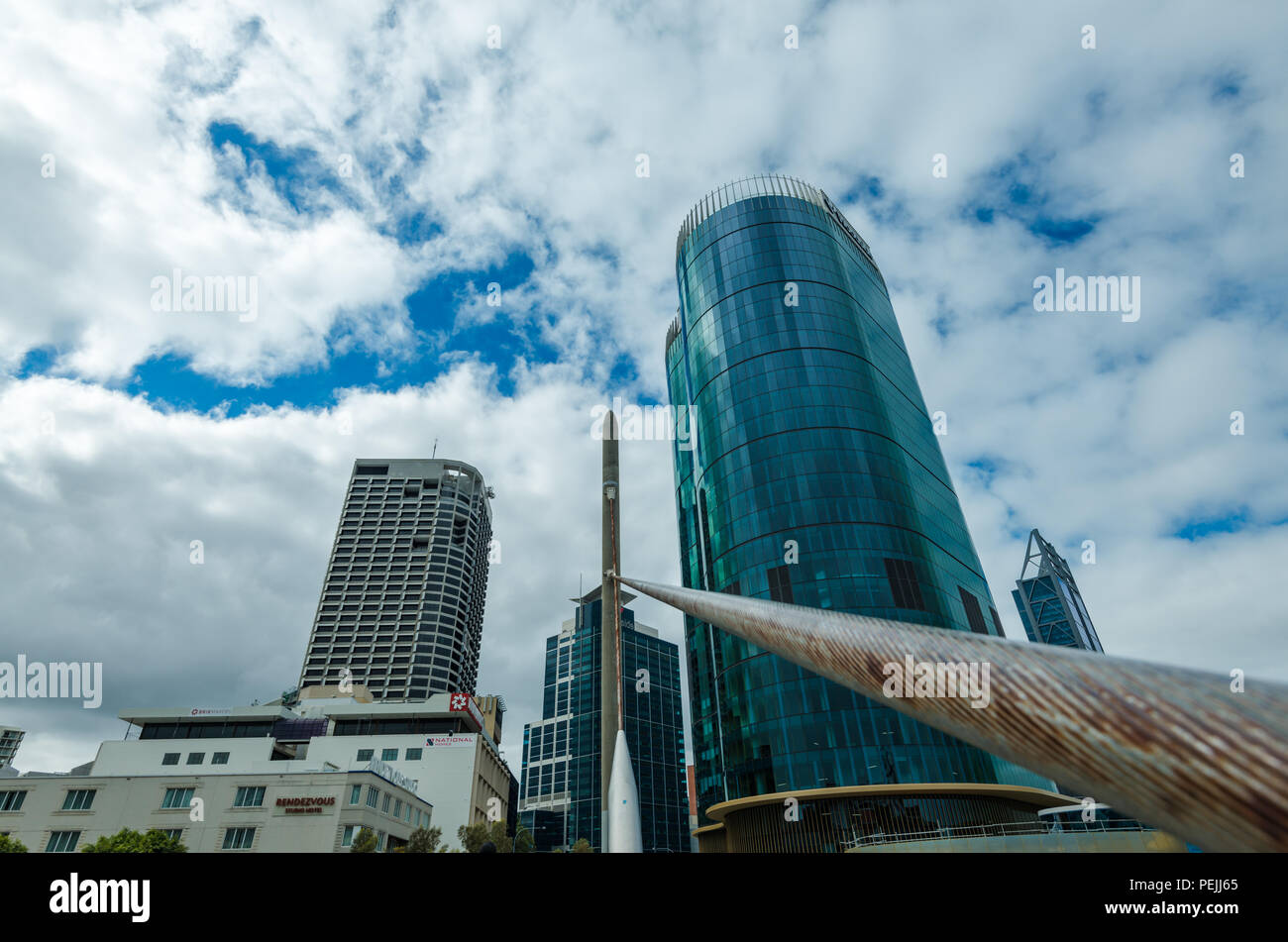 Capital Square, Buildings in Downtown Perth, Western Australia, Oceania Stock Photo