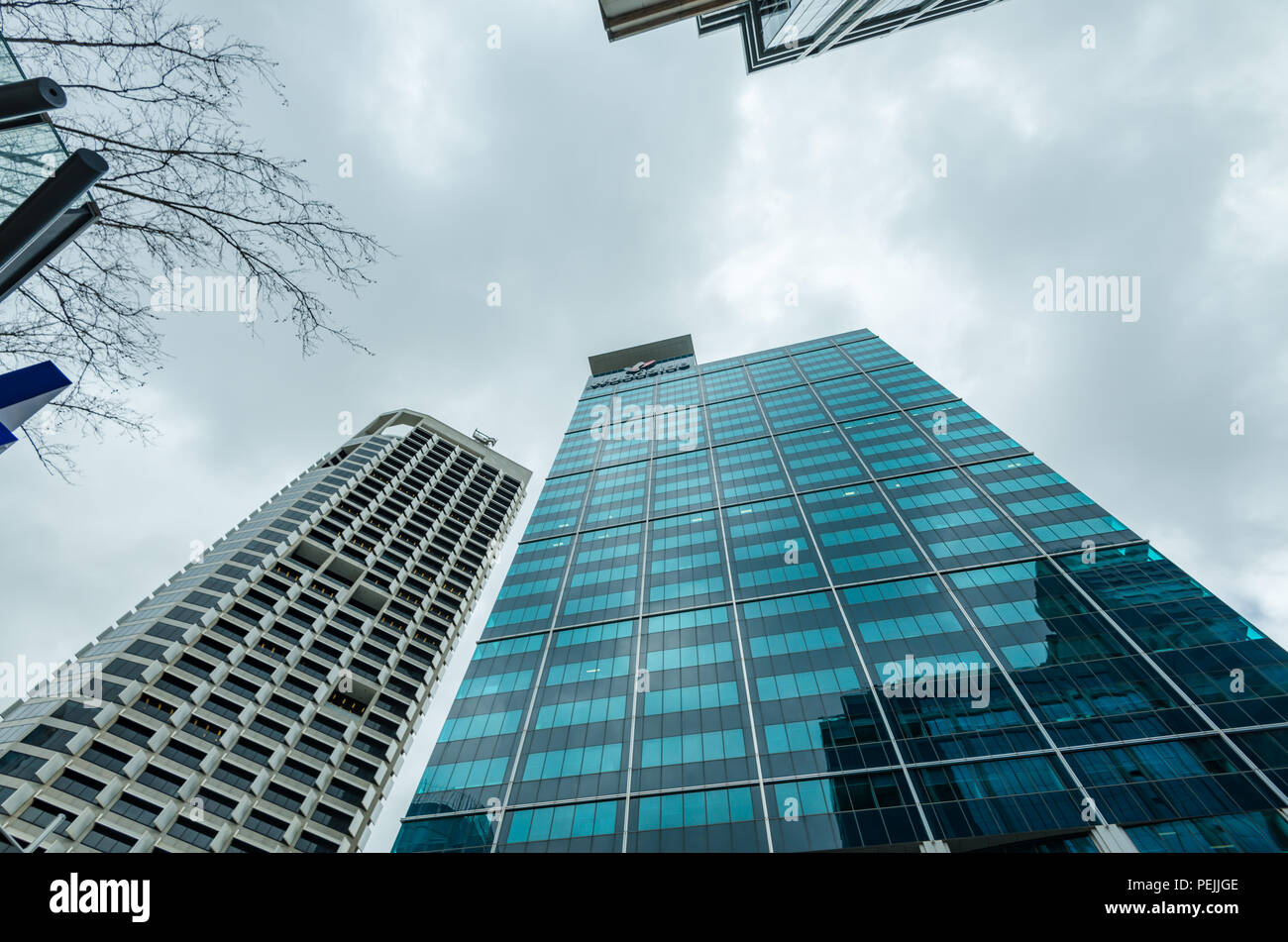 White Building Perth Buildings in Downtown Perth, Western Australia, Oceania Stock Photo - Alamy