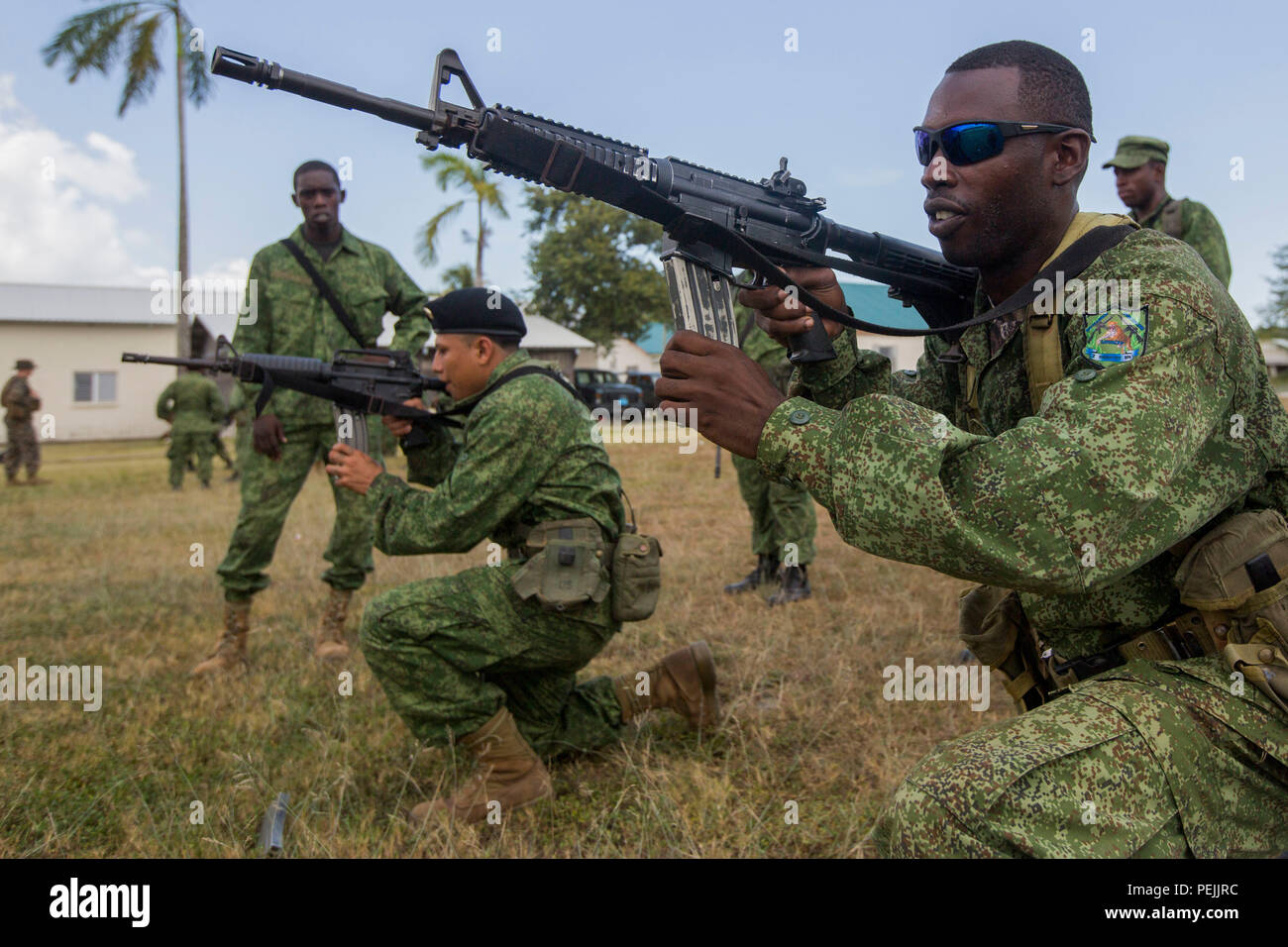 Bulize Target Belize Defence Force soldiers conducted combat marksmanship and speed ...