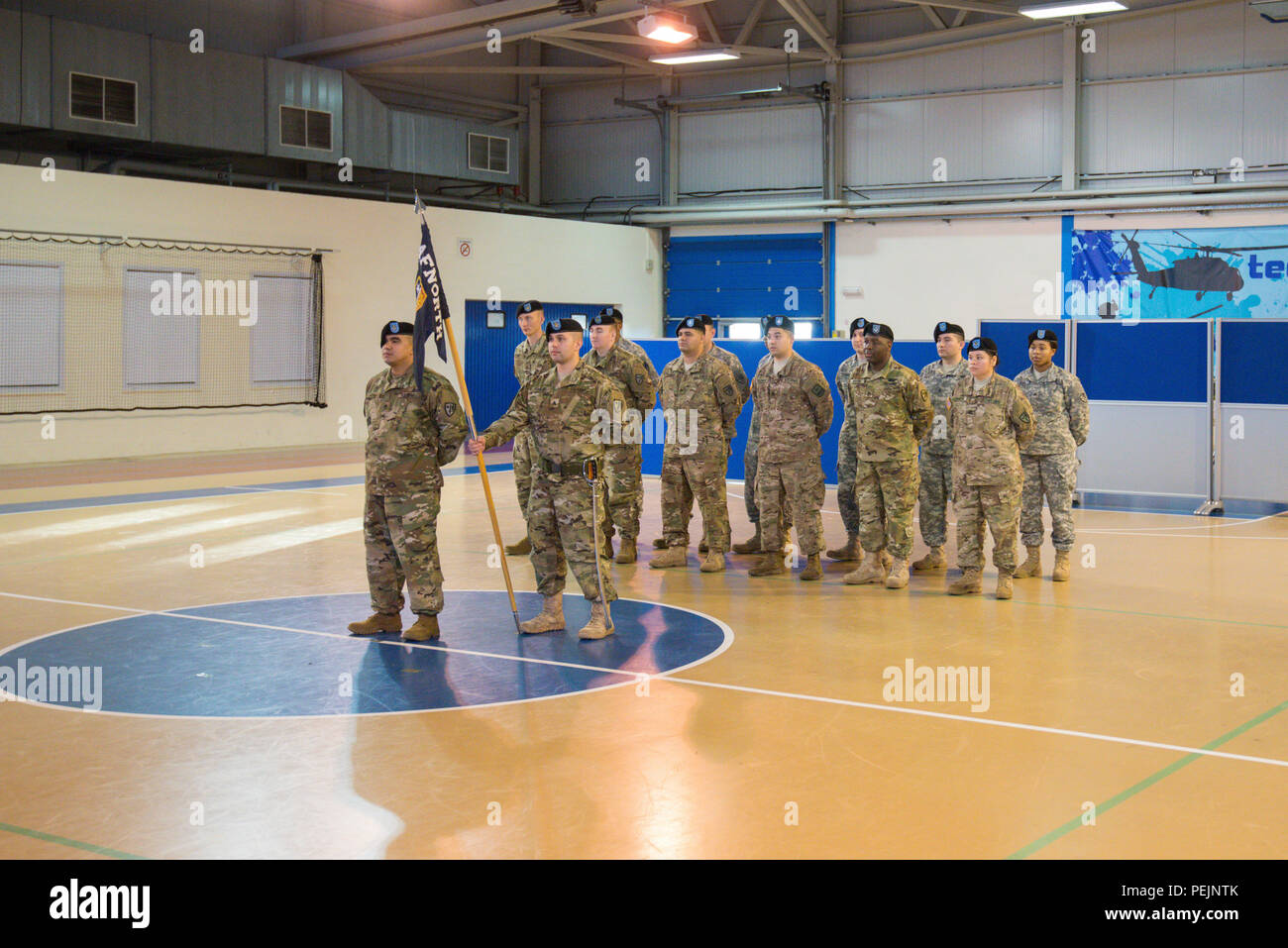 During a change of responsibility ceremony on December 4, 2015, at ...