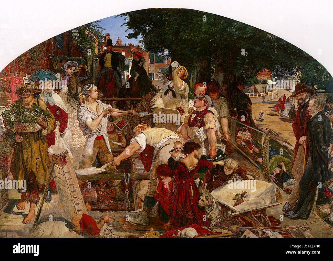 Ford madox brown work hi-res stock photography and images - Alamy