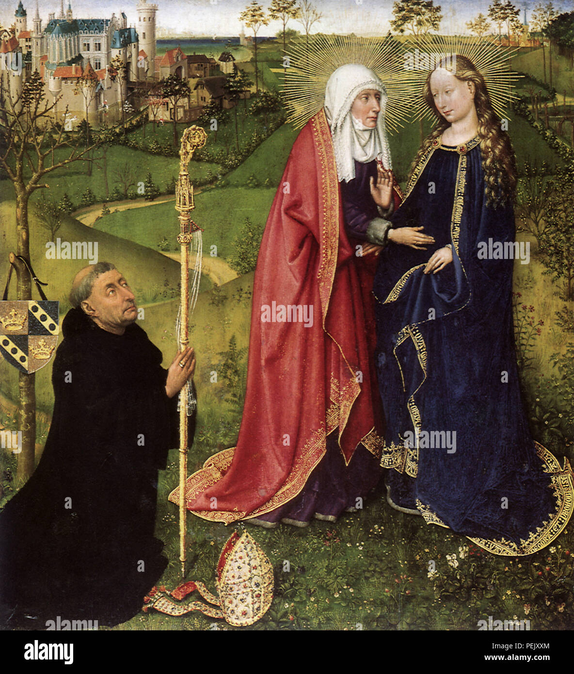 Jacques daret visitation hi-res stock photography and images - Alamy