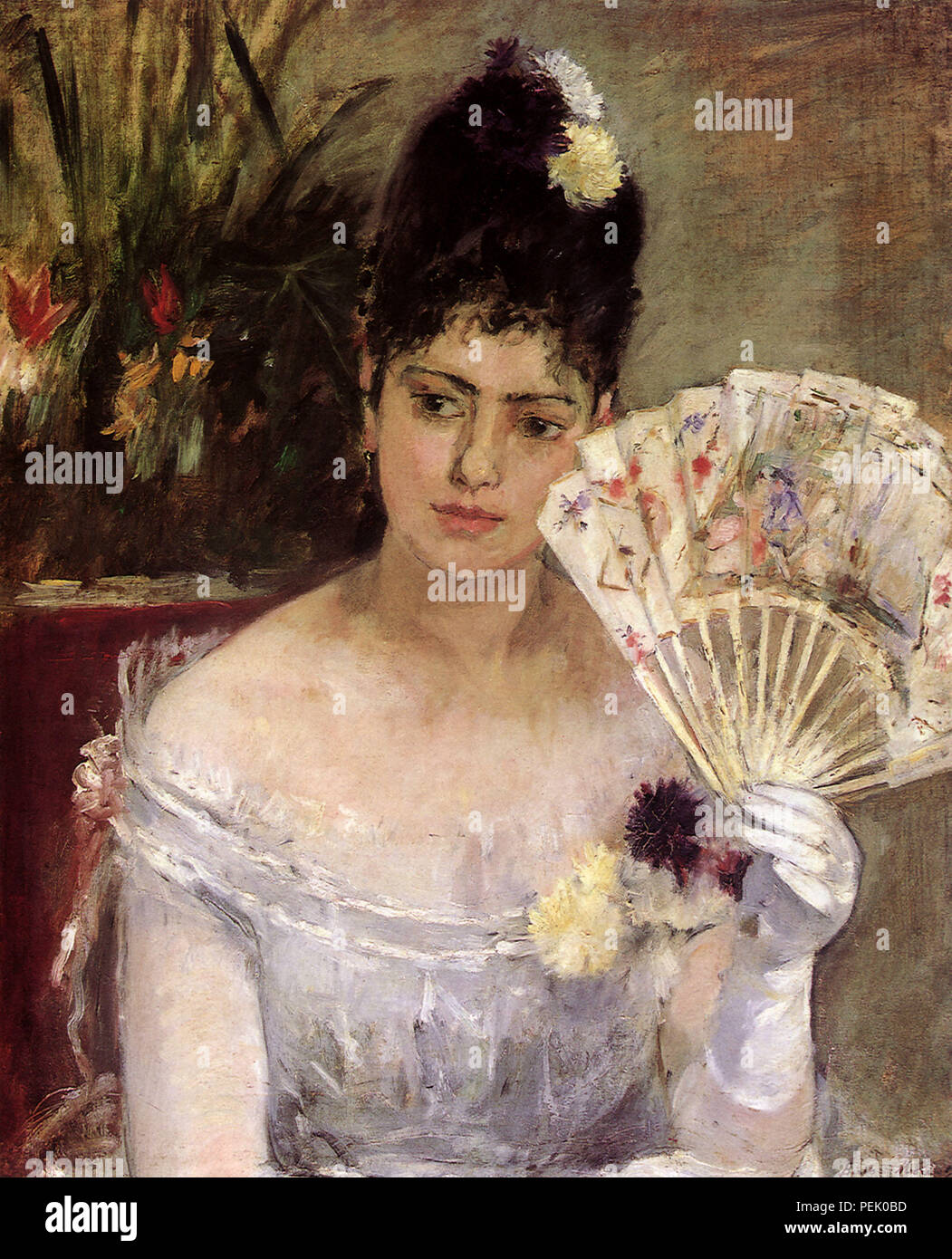 At the Ball, Morisot, Berthe Stock Photo