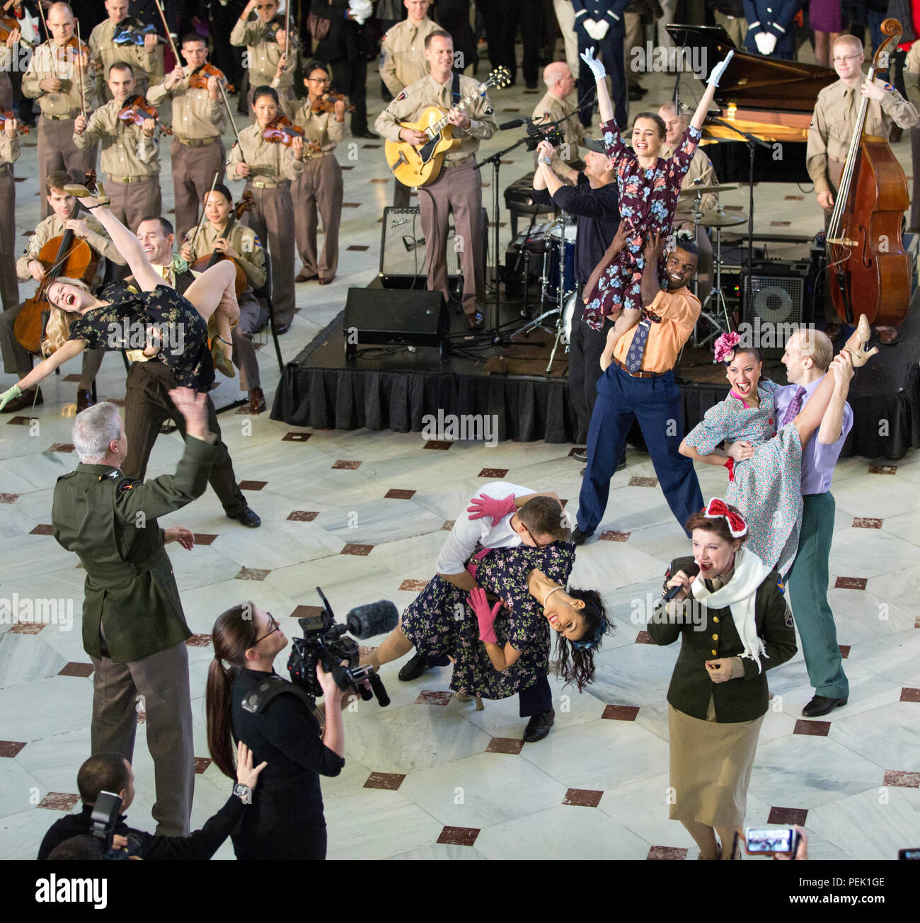 us air force band flash mob