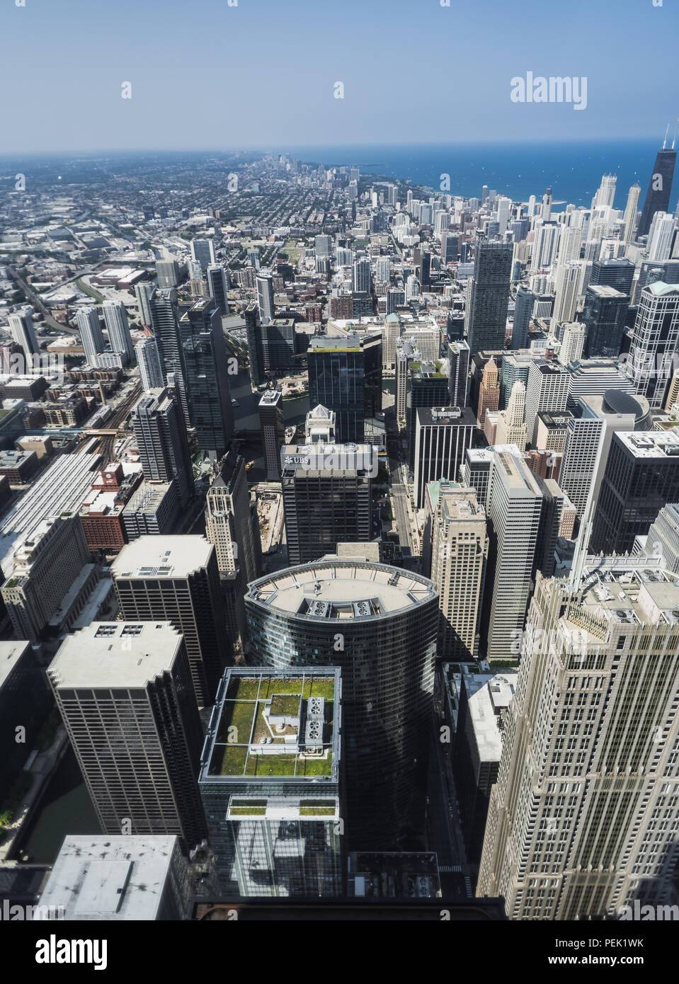 Willis Tower Skydeck Chicago Stock Photo - Alamy