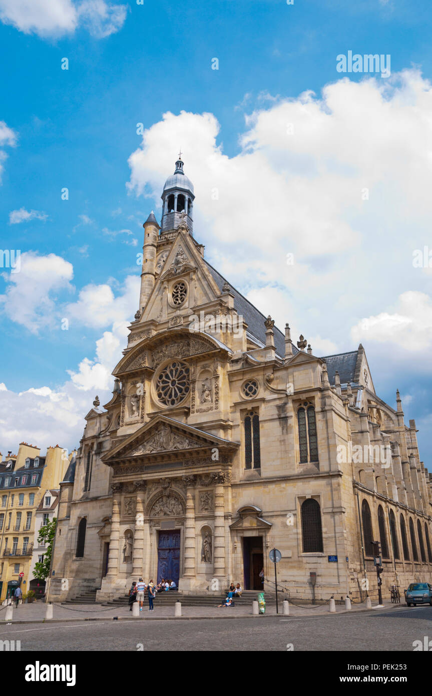 Eglise SaintEtienneduMont, Place de Sainte Genevieve, Paris, France