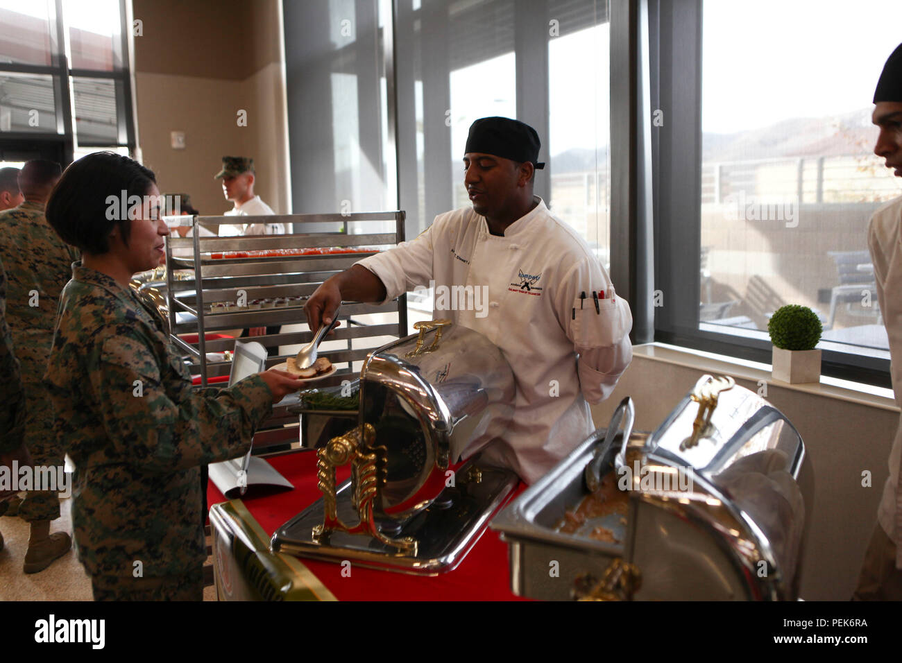 Mr. Anthony T. Stewart, chef, Marine Corps Installations West 