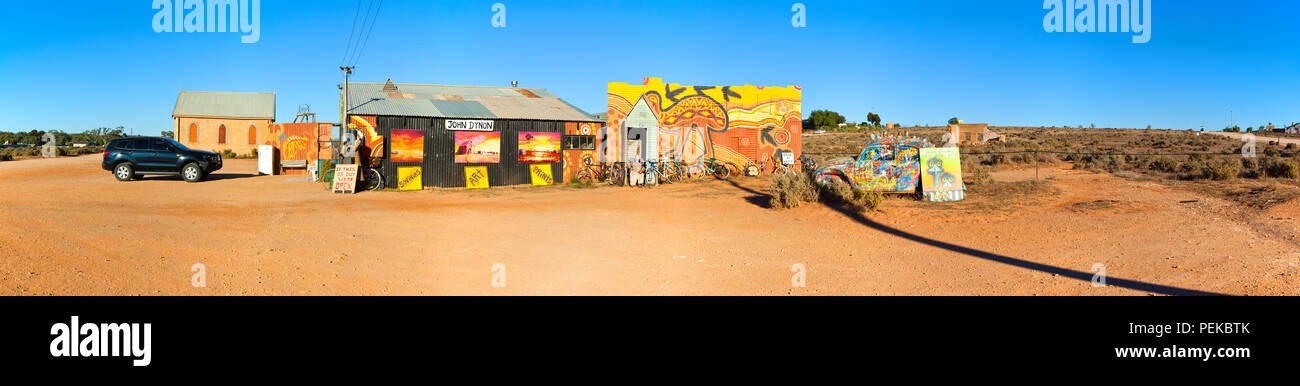 Image taken in the historical town of Silverton in New South Wales Australia near not far from Broken Hill Stock Photo