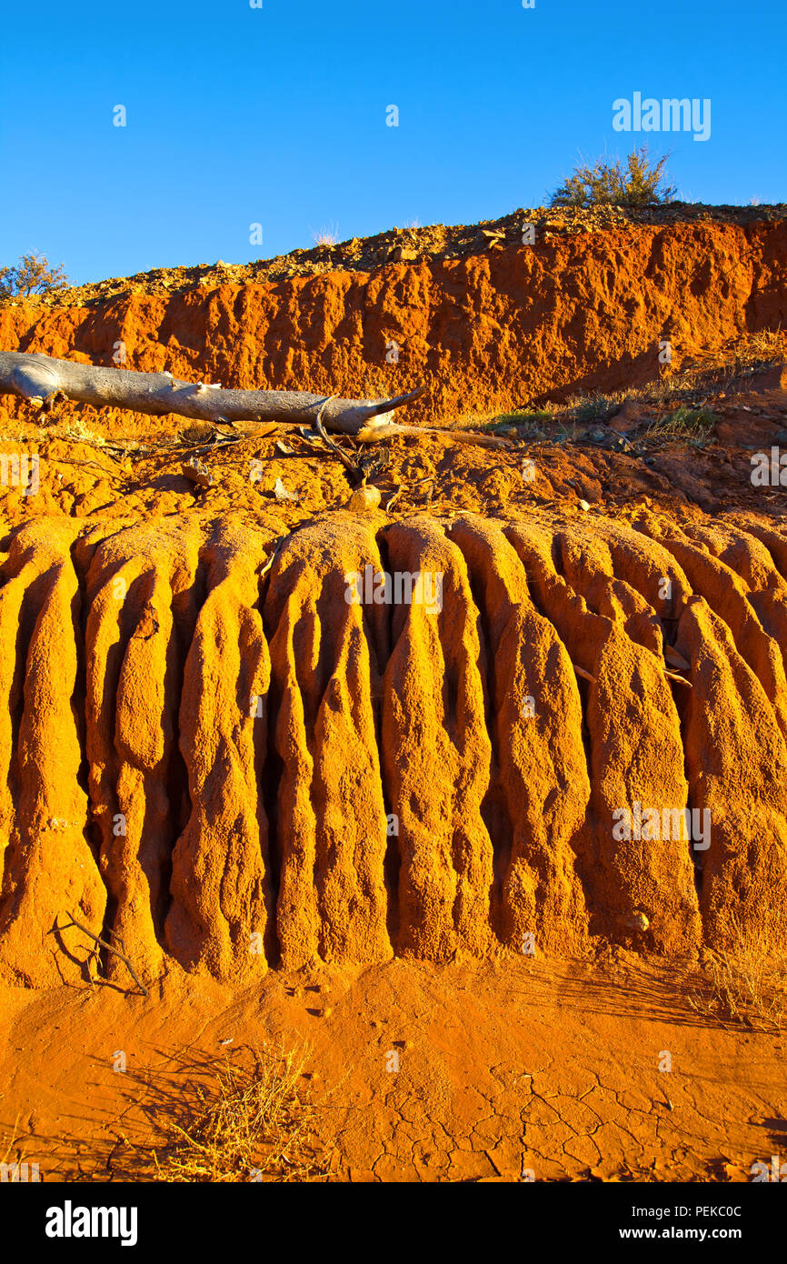 Image taken while on a family holiday in the regional outback city of Broken Hill in New South Wales Australia Stock Photo