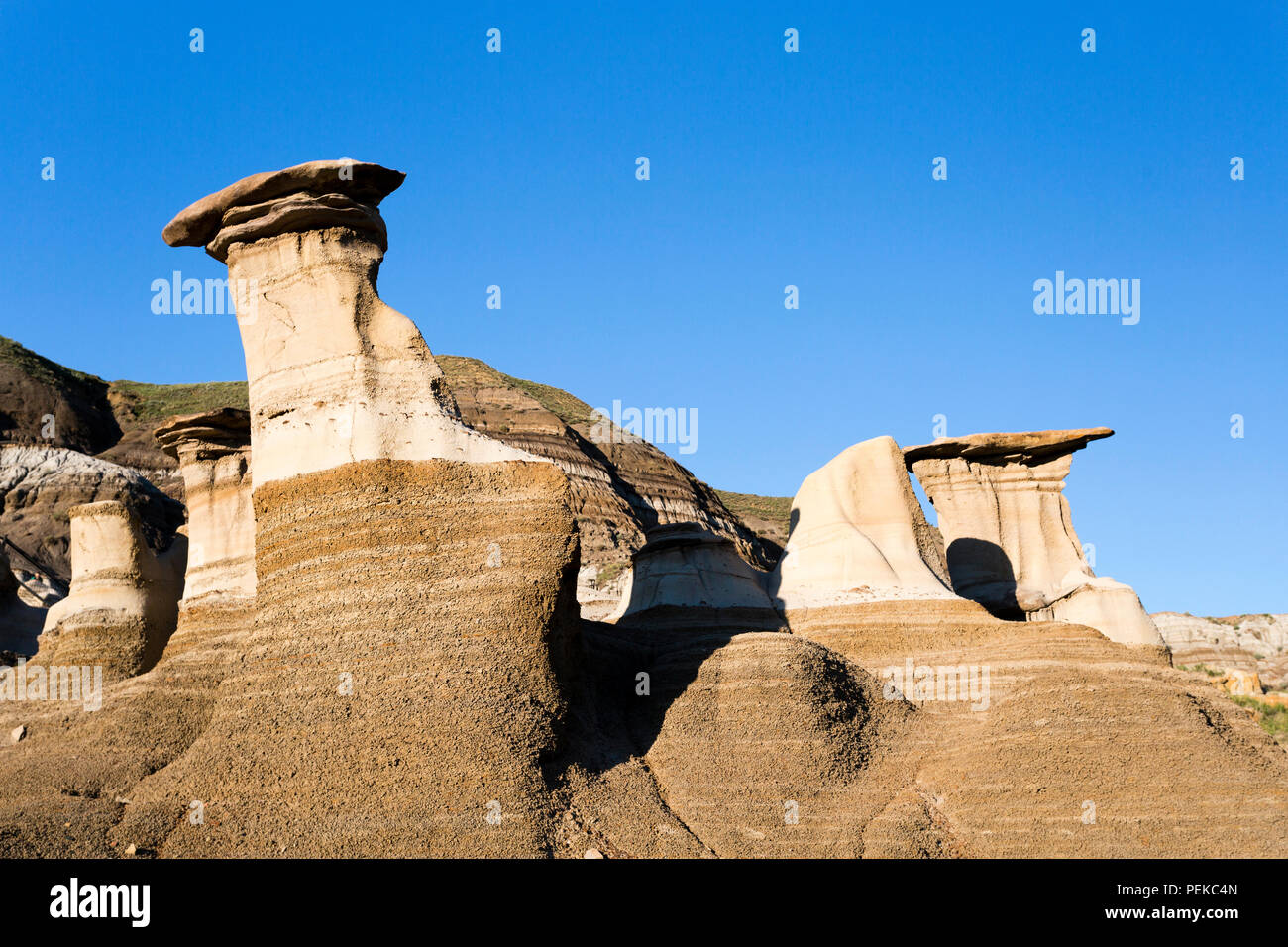 Horseshoe canyon formation hoodoos hires stock photography and images