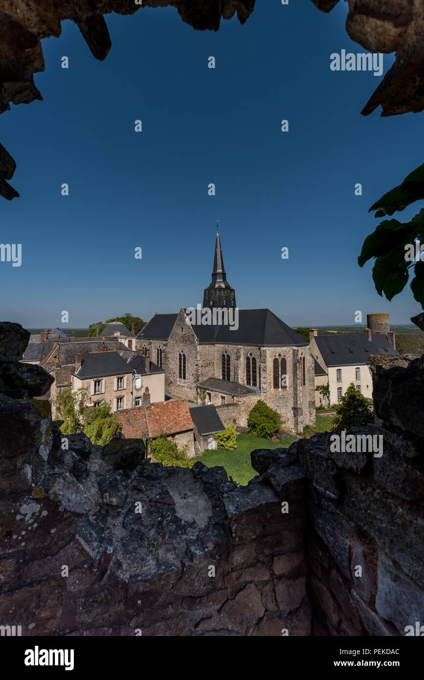 Sainte Suzanne, Mayenne, France Stock Photo Alamy