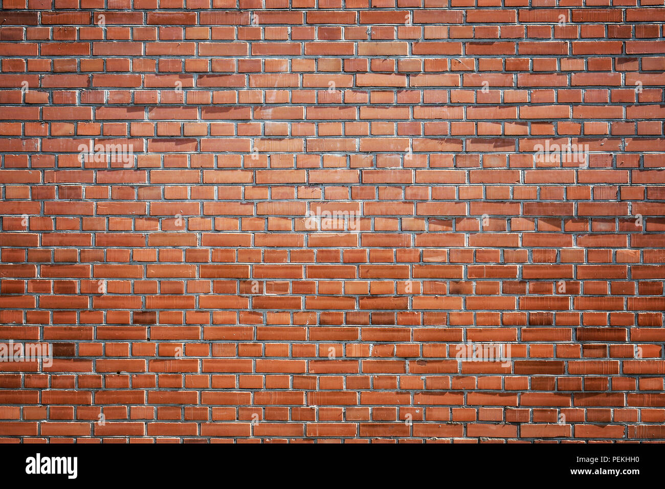 Old red brick wall background texture close up Stock Photo - Alamy