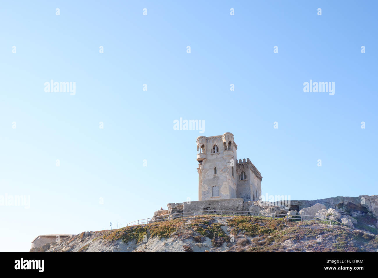 Santa Catalina Castle, Tarifa, Andalucía. Stock Photo