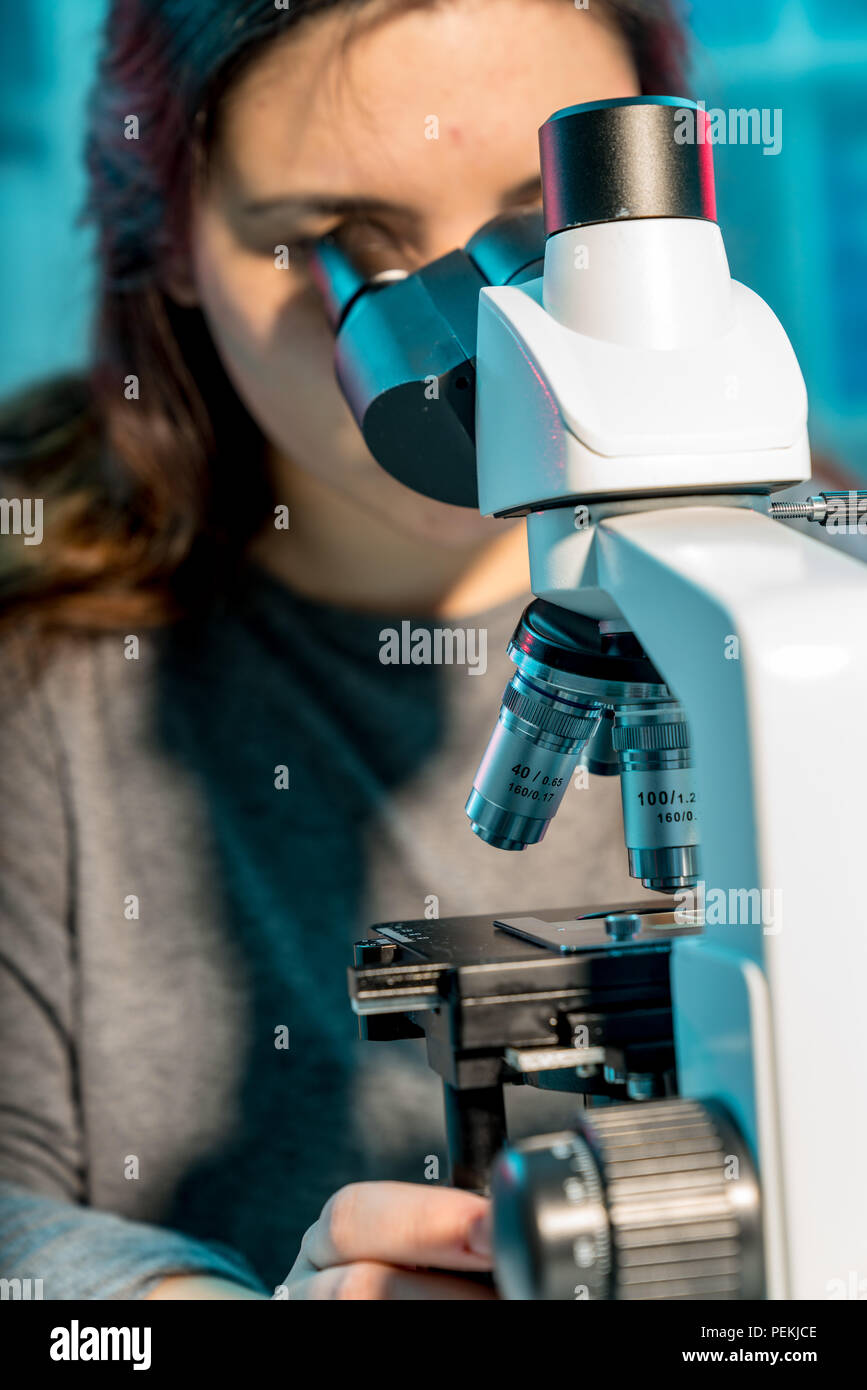 Scientist conducting experiment hi-res stock photography and images - Alamy