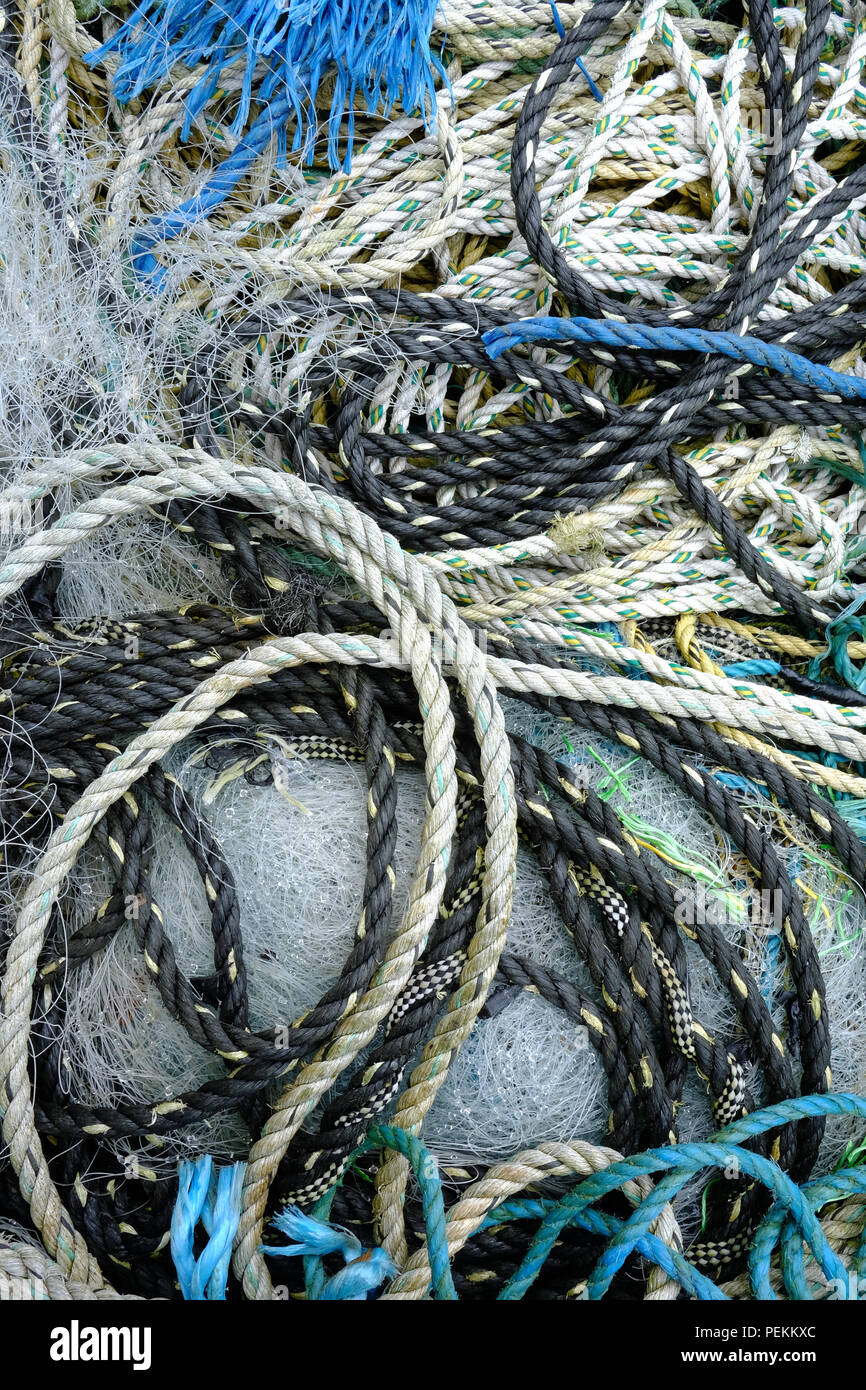 commercial fishing nets Stock Photo Alamy