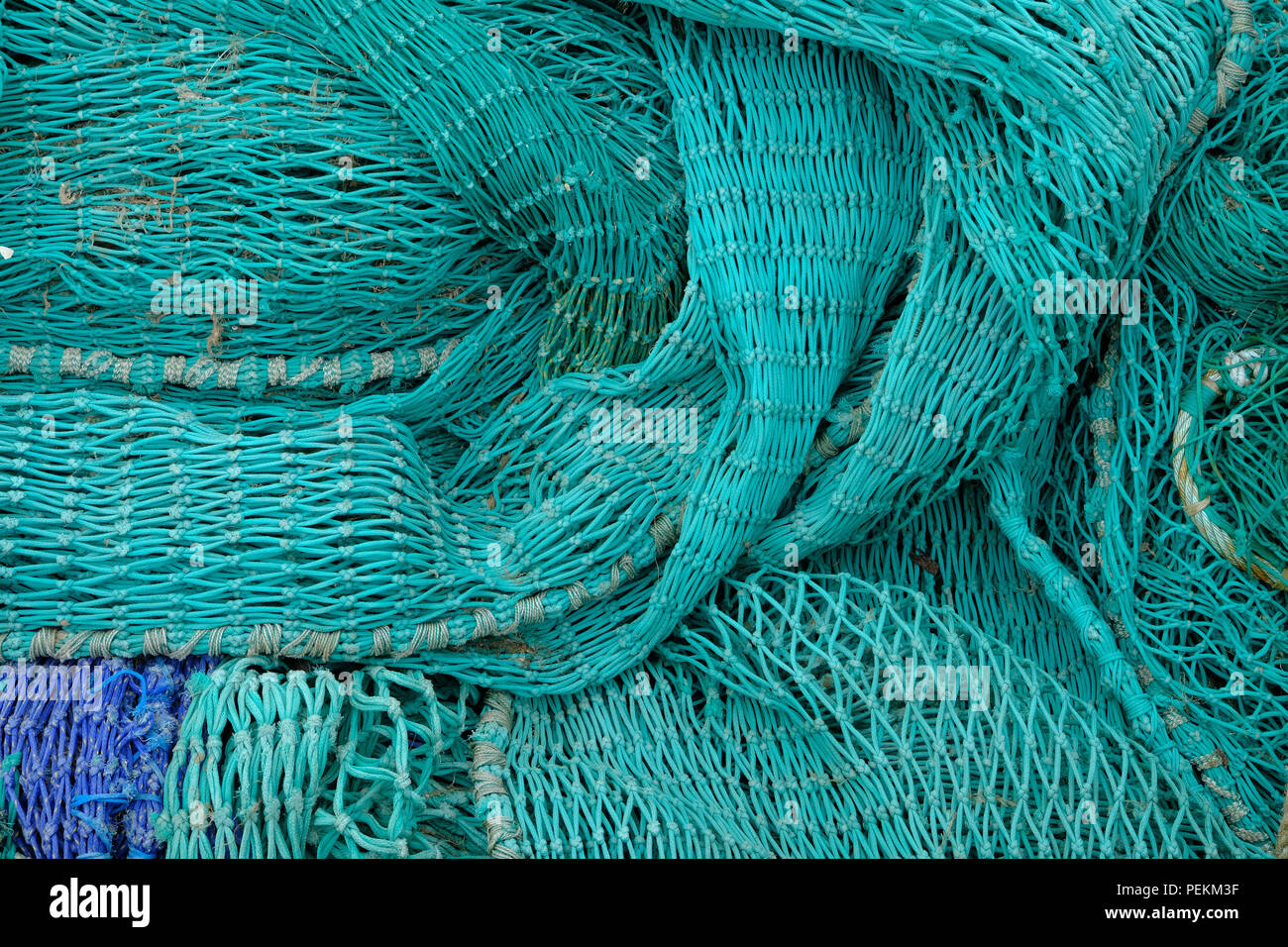 commercial fishing nets Stock Photo Alamy
