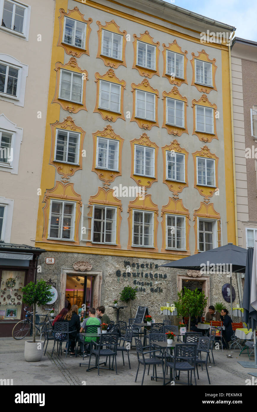 Wolfgang amadeus mozart in salzburg hi-res stock photography and images ...