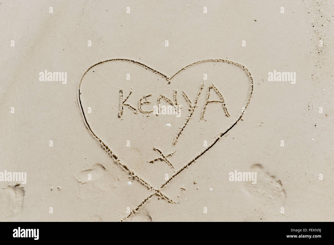 Love Kenya Heart High Resolution Stock Photography And Images Alamy