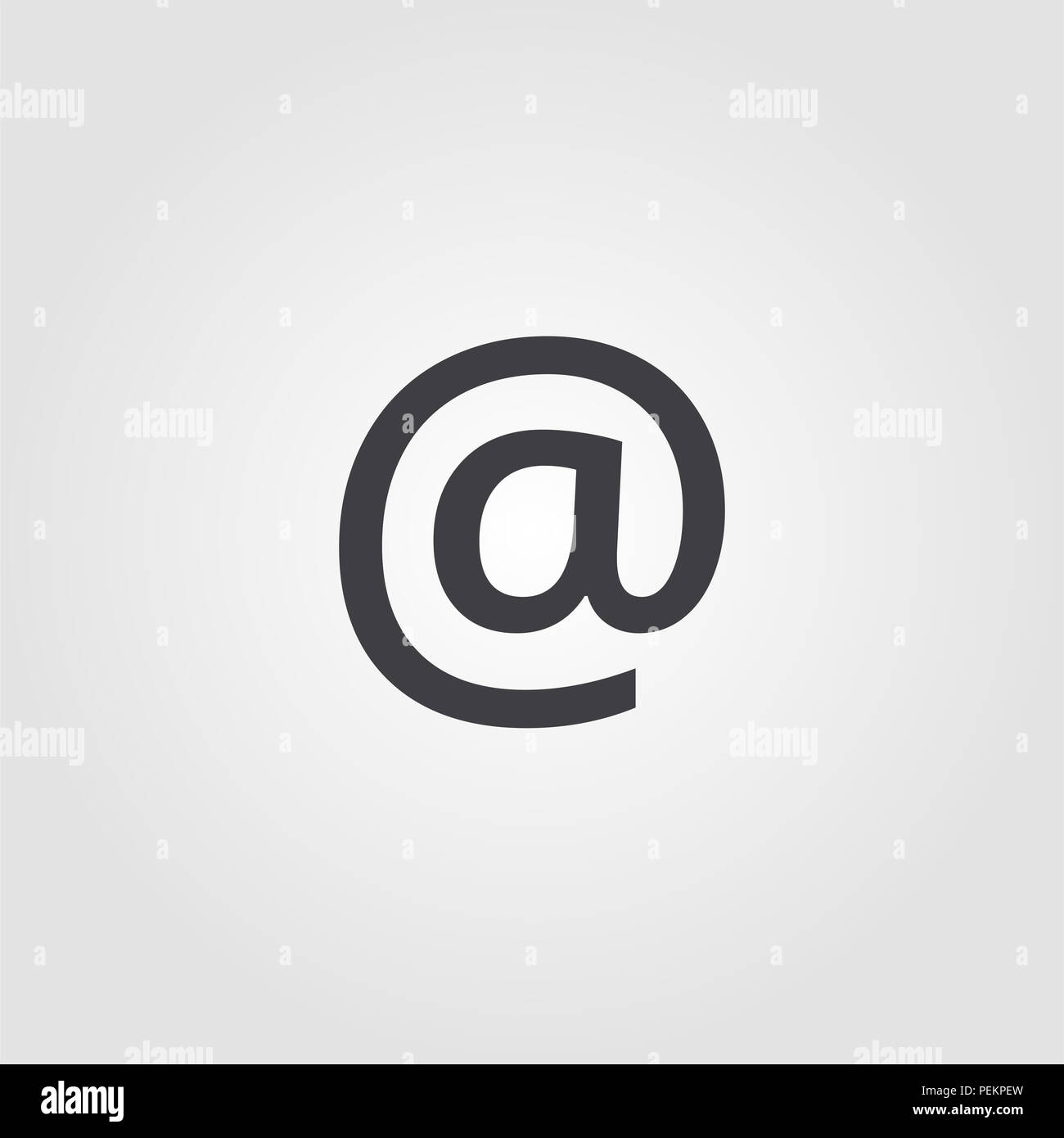 Arobase Web Email Symbol Illustration High Resolution Stock Photography ...