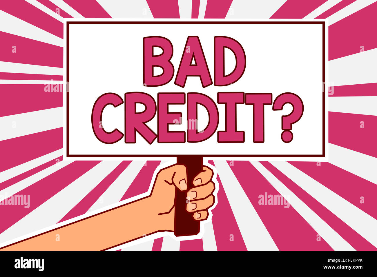 What does bad credit say about a person? What does bad credit say about a person?