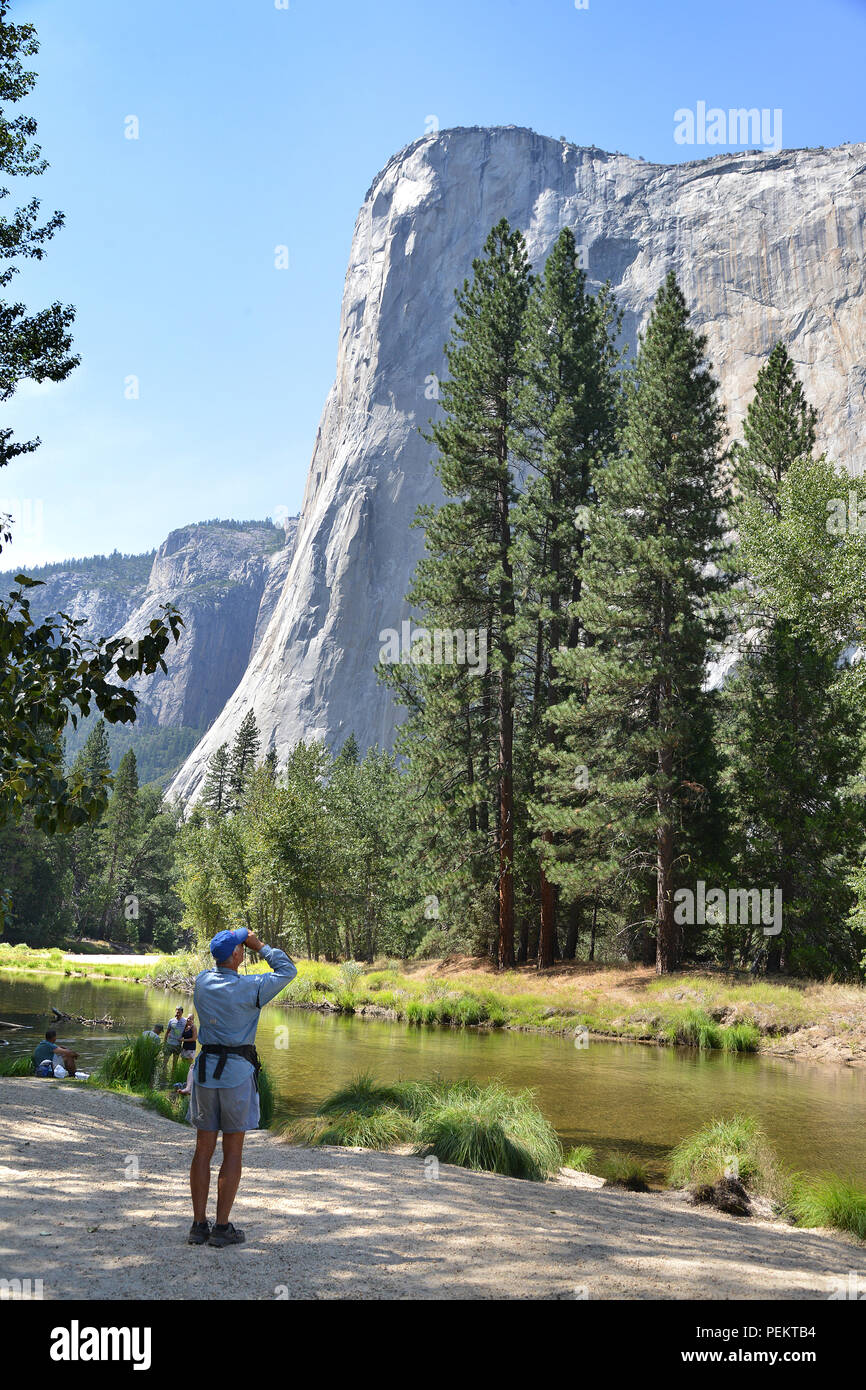 USA, California, Yosemite Valley in the Yosemite National Park Stock Photo