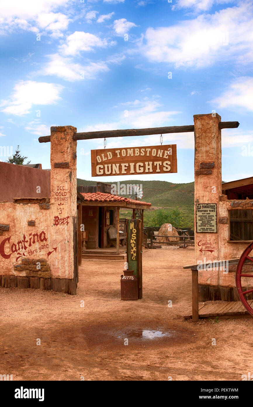 Wild west theme park hires stock photography and images Alamy