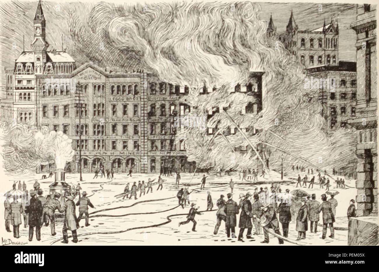 "Our firemen. A history of the New York fire departments, volunteer and