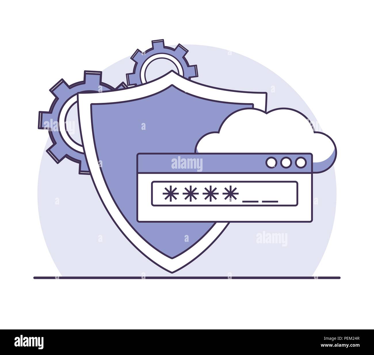 Data center technology Stock Vector Image & Art - Alamy