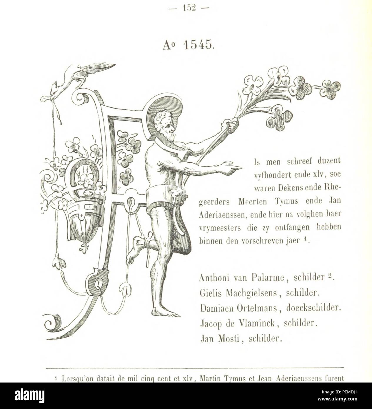 Historic archive Image taken from page 176 of 'De Liggeren en andere  historische archieven der Antwerpsche Sint-Lucasgilde onder zinspreuk  u201cWt Ionsten Versaemt, u201d afgeschreven en bewerkt door Ph. Rambouts  en Th. van, image size:1265x1390