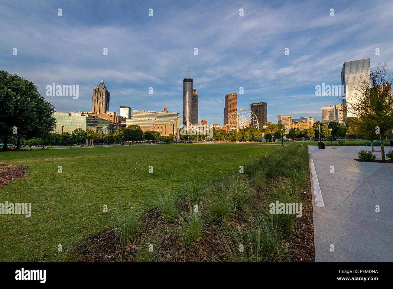 Centennial Olympic Park Stock Photo - Alamy
