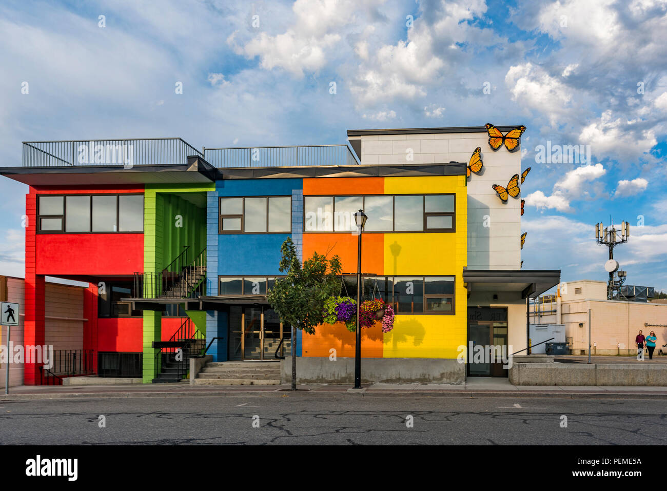 Salmon Arm Innovation Centre, Salmon Arm, British Columbia, Canada Stock Photo Alamy