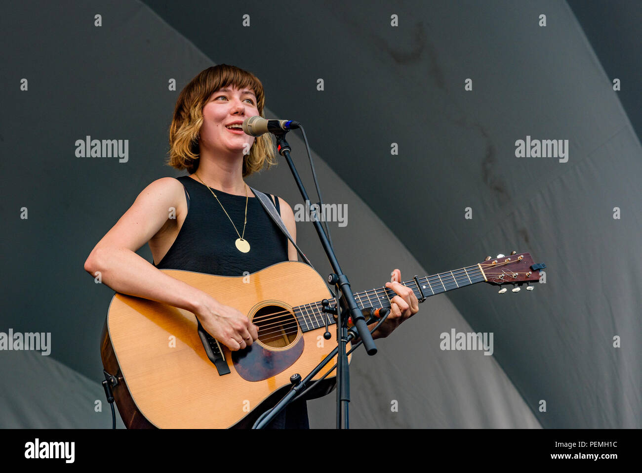 Singer songwriter Molly Tuttle at Edmonton Folk Music Festival