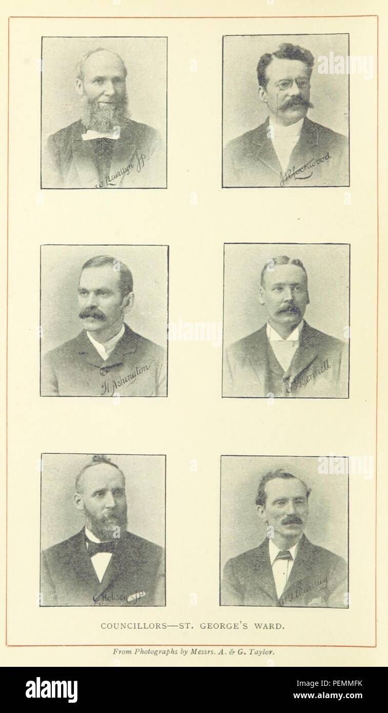 page 22 of 'Record of Municipal Affairs in Sheffield ... 1843 to ... 1893. [With portraits and a map.]' Stock Photo