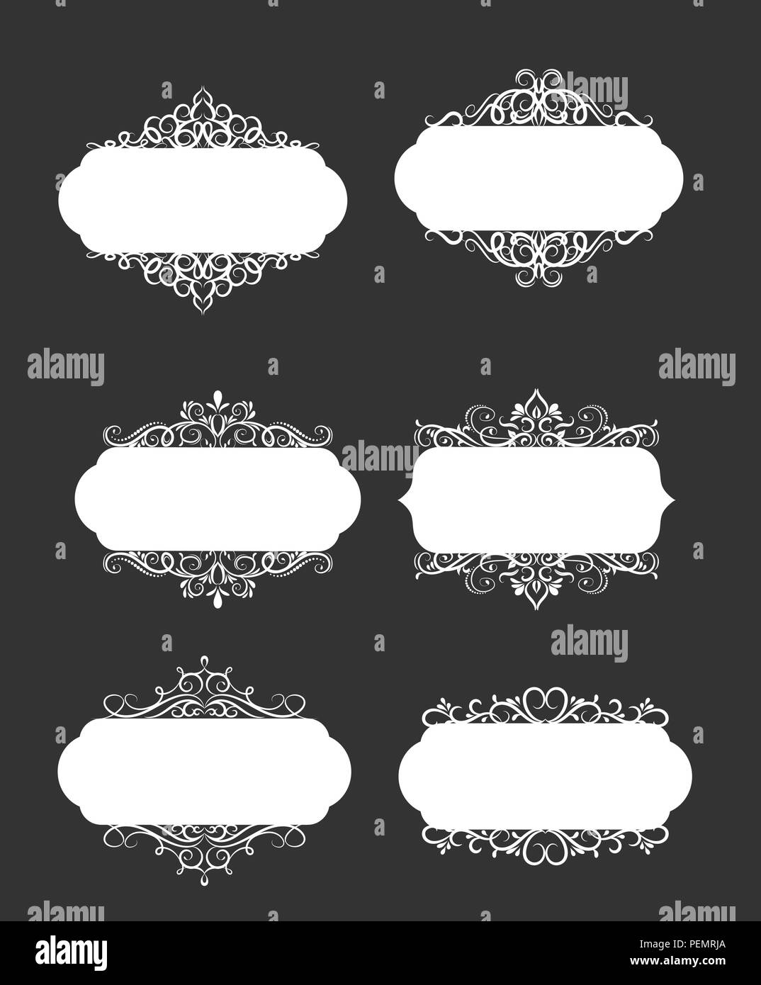 Vector illustration of old style label Stock Vector Image &amp; Art - Alamy