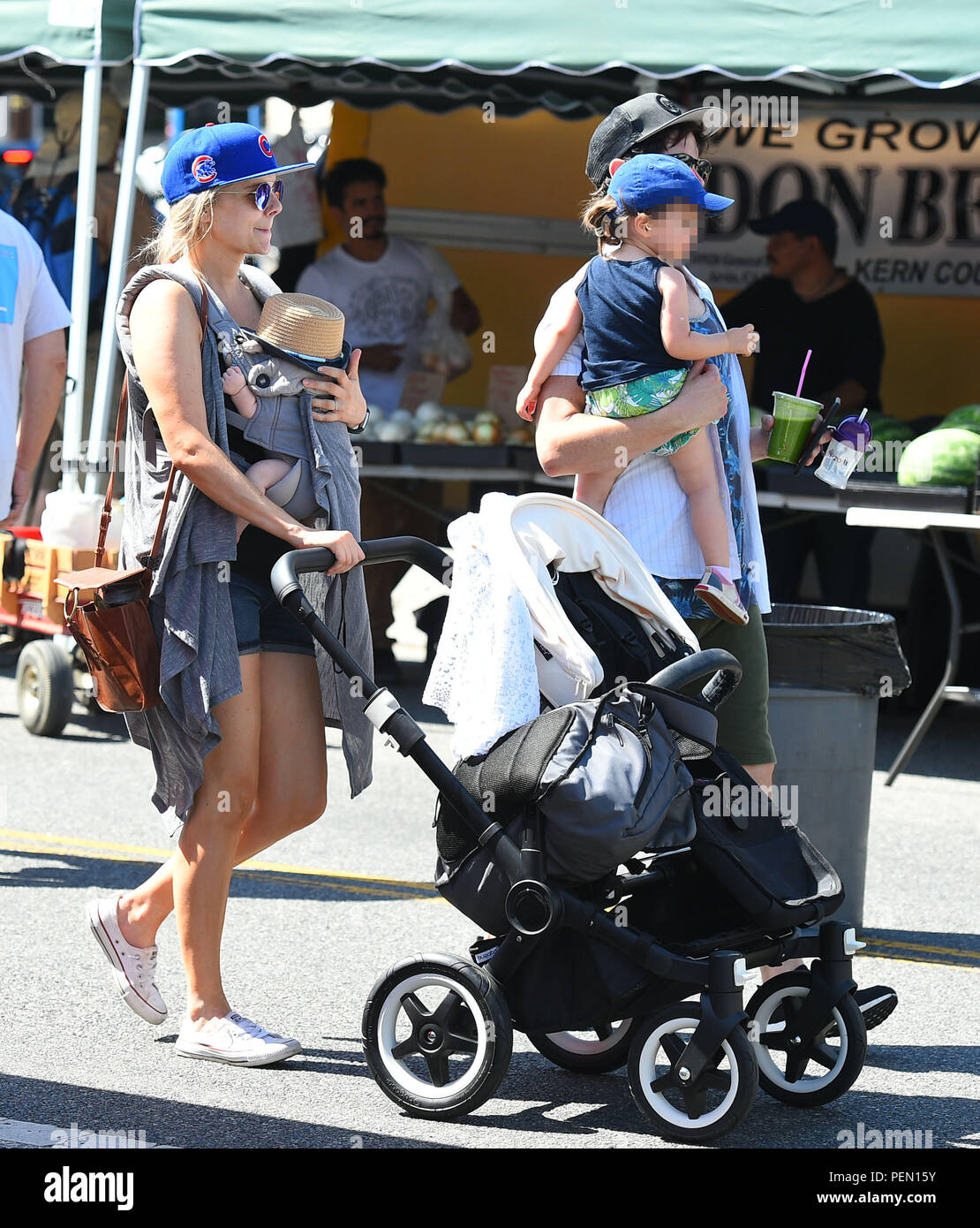 Ali Fedotowsky goes to the farmers market with her family Featuring